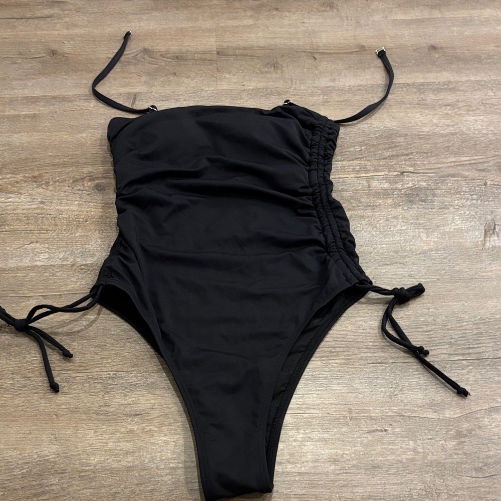Black One Piece Swimsuit